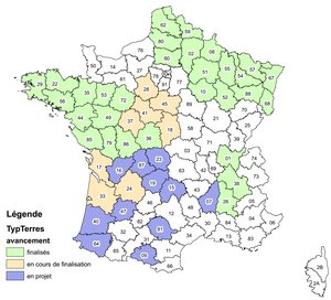 Avancement des TypTerres (avril 2026)