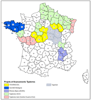 Avancement des TypTerres (juin 2020)